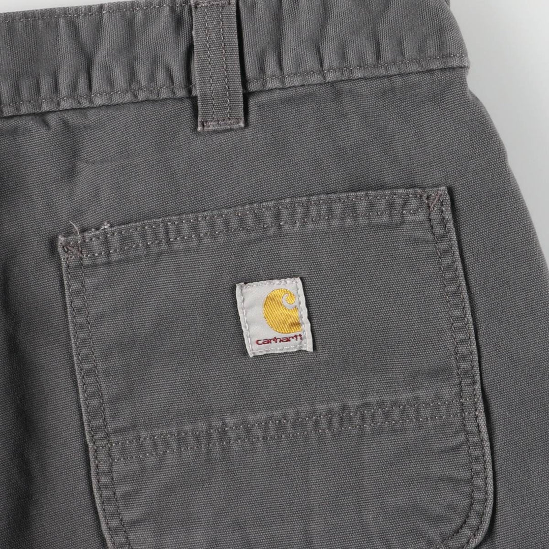 Carhartt Relaxed Fit Duck Painter Shorts, Men's W37 cotton gray type Vintage Second Hand