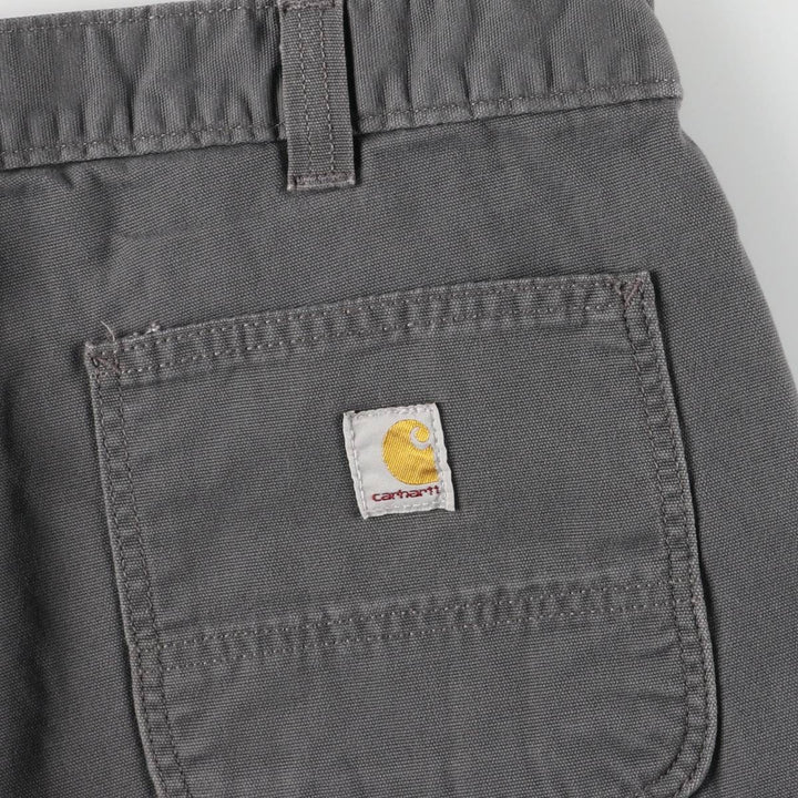 Carhartt Relaxed Fit Duck Painter Shorts, Men's W37 cotton gray type Vintage Second Hand