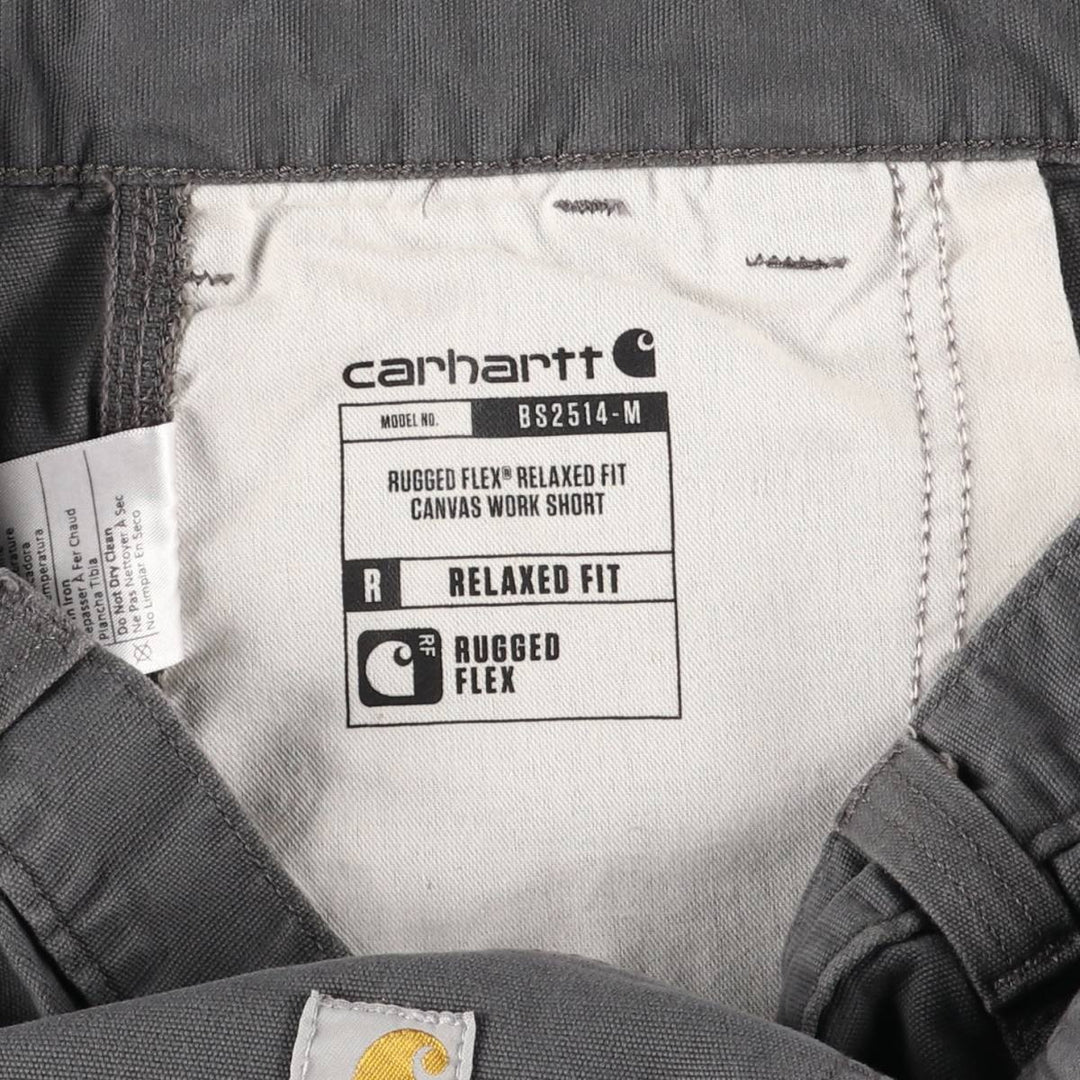 Carhartt Relaxed Fit Duck Painter Shorts, Men's W37 cotton gray type Vintage Second Hand