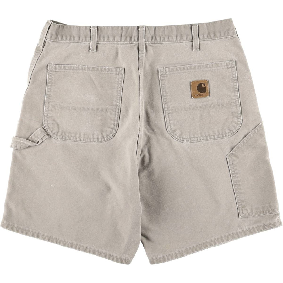 Carhartt Duck Painter Shorts, Shorts, Men's, W36 equivalent cotton Beige type Vintage Second Hand