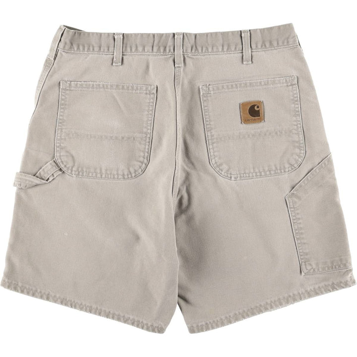 Carhartt Duck Painter Shorts, Shorts, Men's, W36 equivalent cotton Beige type Vintage Second Hand