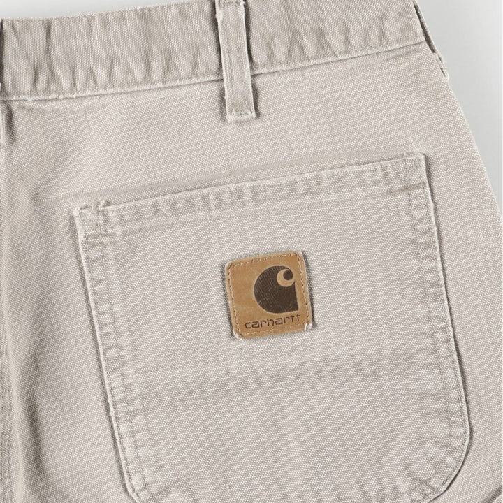 Carhartt Duck Painter Shorts, Shorts, Men's, W36 equivalent cotton Beige type Vintage Second Hand