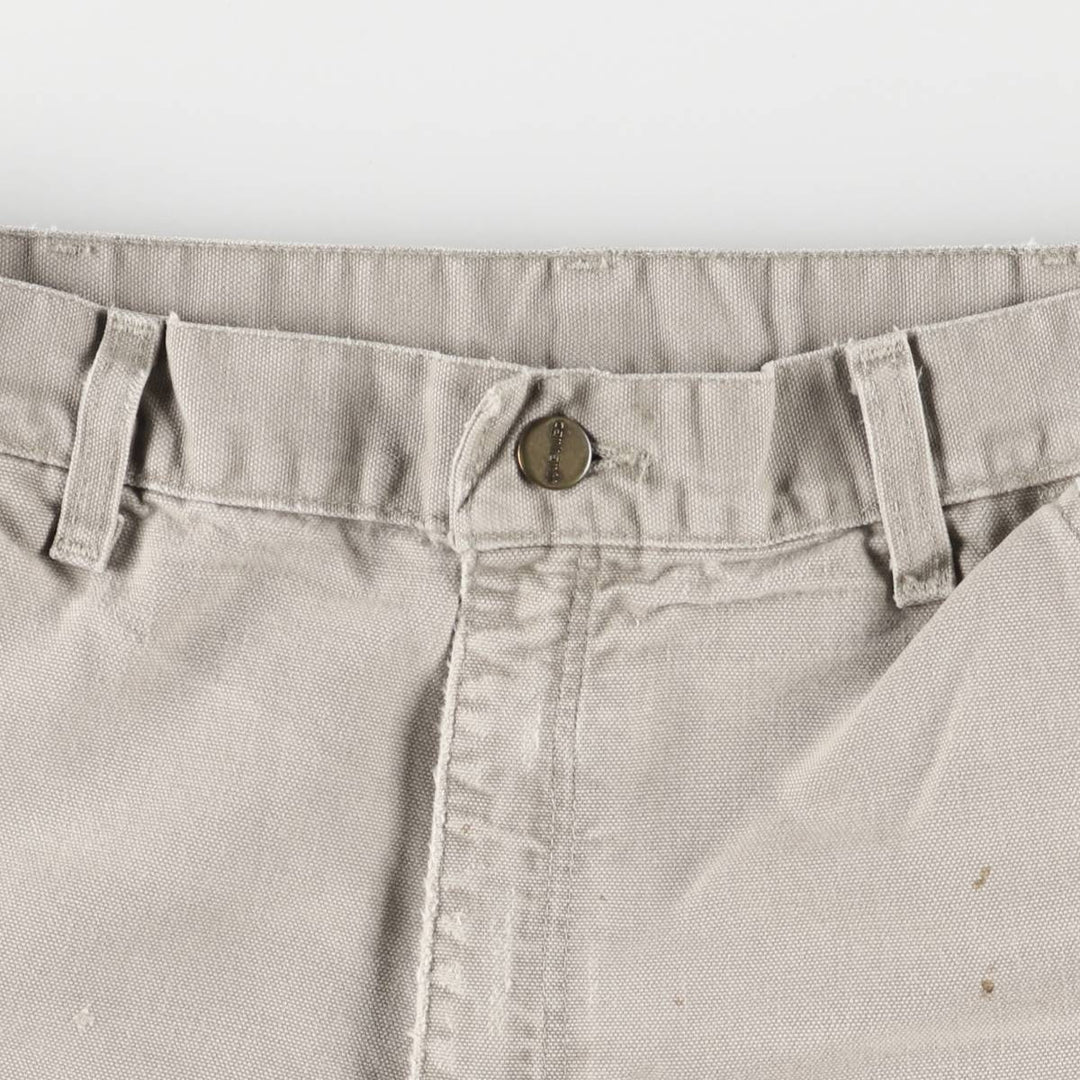 Carhartt Duck Painter Shorts, Shorts, Men's, W36 equivalent cotton Beige type Vintage Second Hand