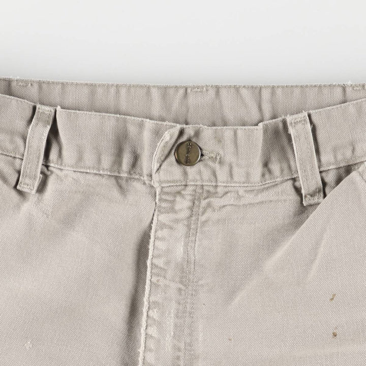 Carhartt Duck Painter Shorts, Shorts, Men's, W36 equivalent cotton Beige type Vintage Second Hand