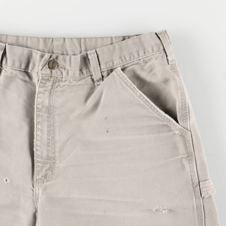 Carhartt Duck Painter Shorts, Shorts, Men's, W36 equivalent cotton Beige type Vintage Second Hand