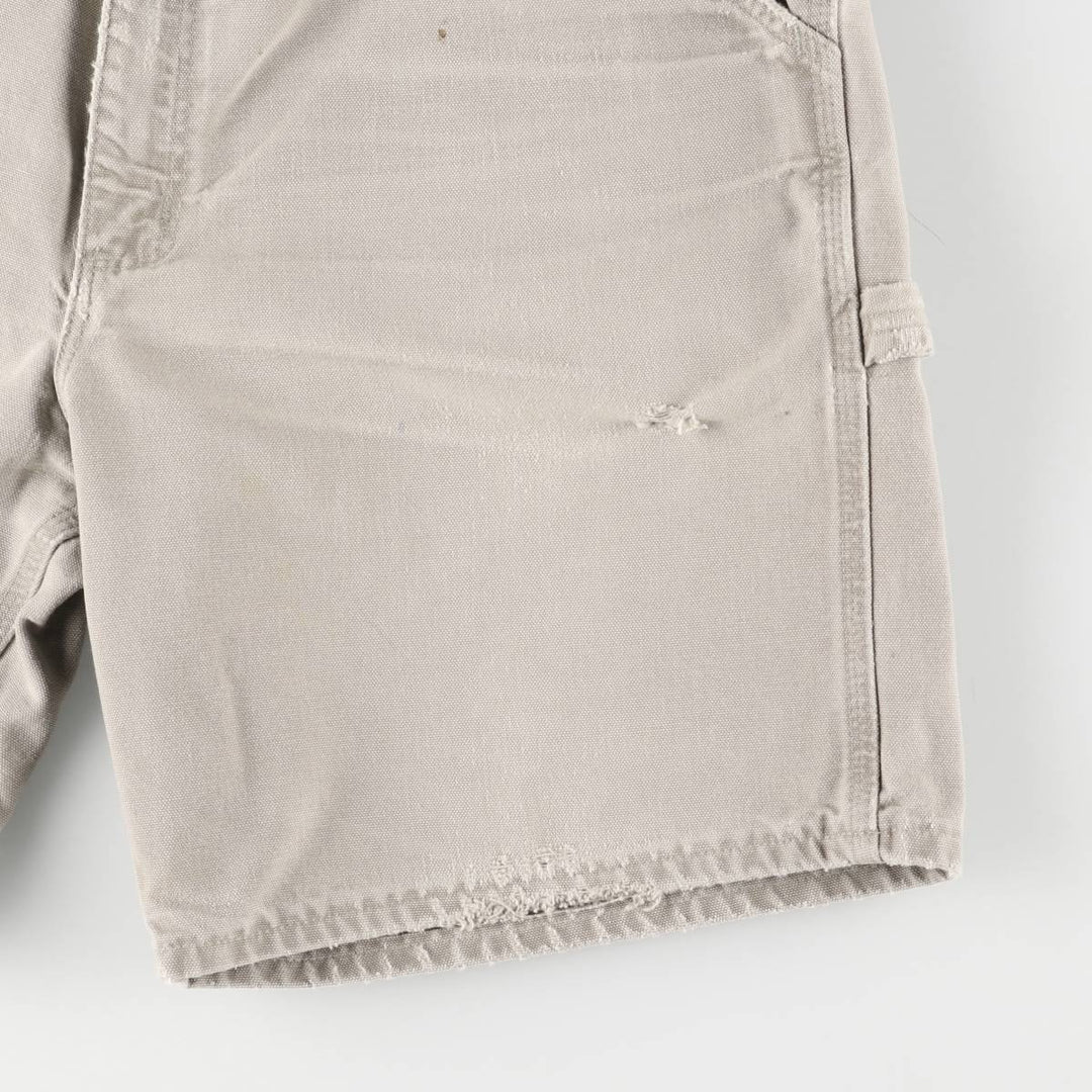 Carhartt Duck Painter Shorts, Shorts, Men's, W36 equivalent cotton Beige type Vintage Second Hand