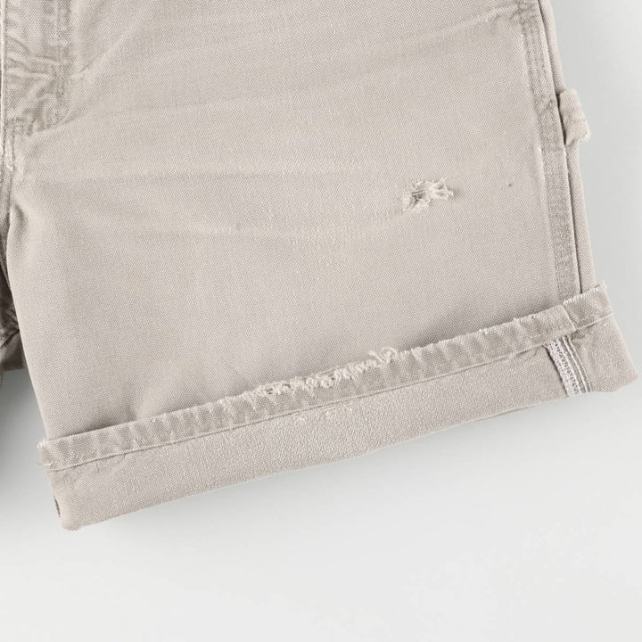 Carhartt Duck Painter Shorts, Shorts, Men's, W36 equivalent cotton Beige type Vintage Second Hand