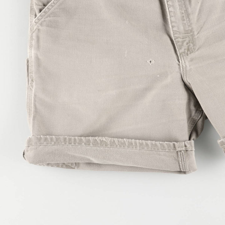 Carhartt Duck Painter Shorts, Shorts, Men's, W36 equivalent cotton Beige type Vintage Second Hand