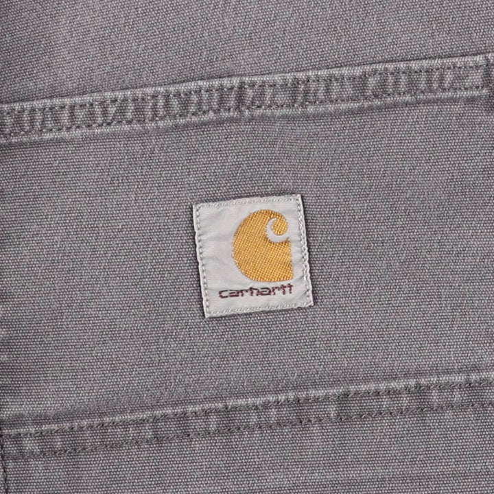 Carhartt Relaxed Fit Duck Painter Shorts, Shorts, Men's, W34 equivalent cotton gray type Vintage Second Hand