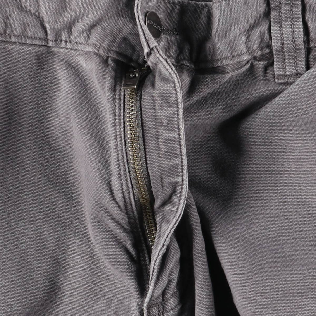 Carhartt Relaxed Fit Duck Painter Shorts, Shorts, Men's, W34 equivalent cotton gray type Vintage Second Hand
