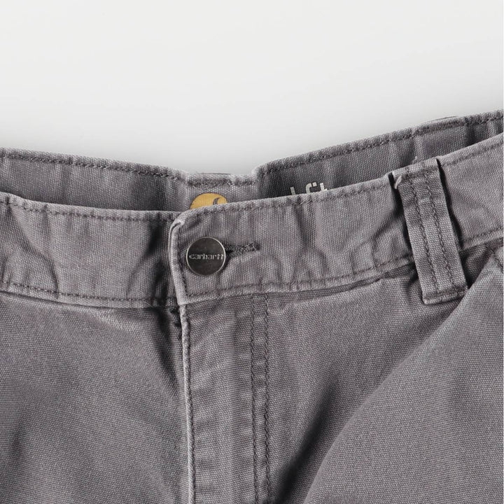 Carhartt Relaxed Fit Duck Painter Shorts, Shorts, Men's, W34 equivalent cotton gray type Vintage Second Hand