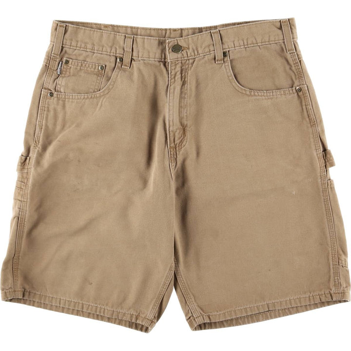 Carhartt Duck Painter Shorts, Shorts, Men's, W37 equivalent cotton beige type brown Vintage Second Hand