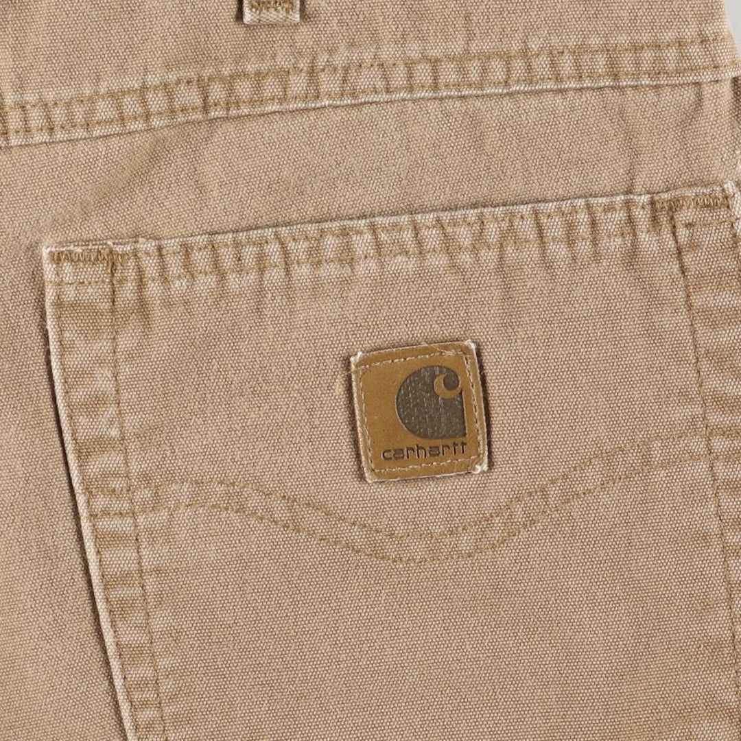 Carhartt Duck Painter Shorts, Shorts, Men's, W37 equivalent cotton beige type brown Vintage Second Hand