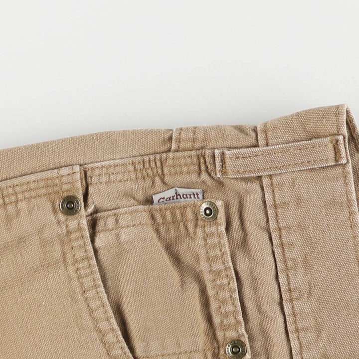 Carhartt Duck Painter Shorts, Shorts, Men's, W37 equivalent cotton beige type brown Vintage Second Hand