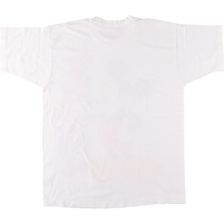 90'S MICKEY UNLIMTED MICKEY MOUSE Mickey Mouse character print T-shirt made in USA men's XL equivalent vintage cotton white type Vintage Second Hand