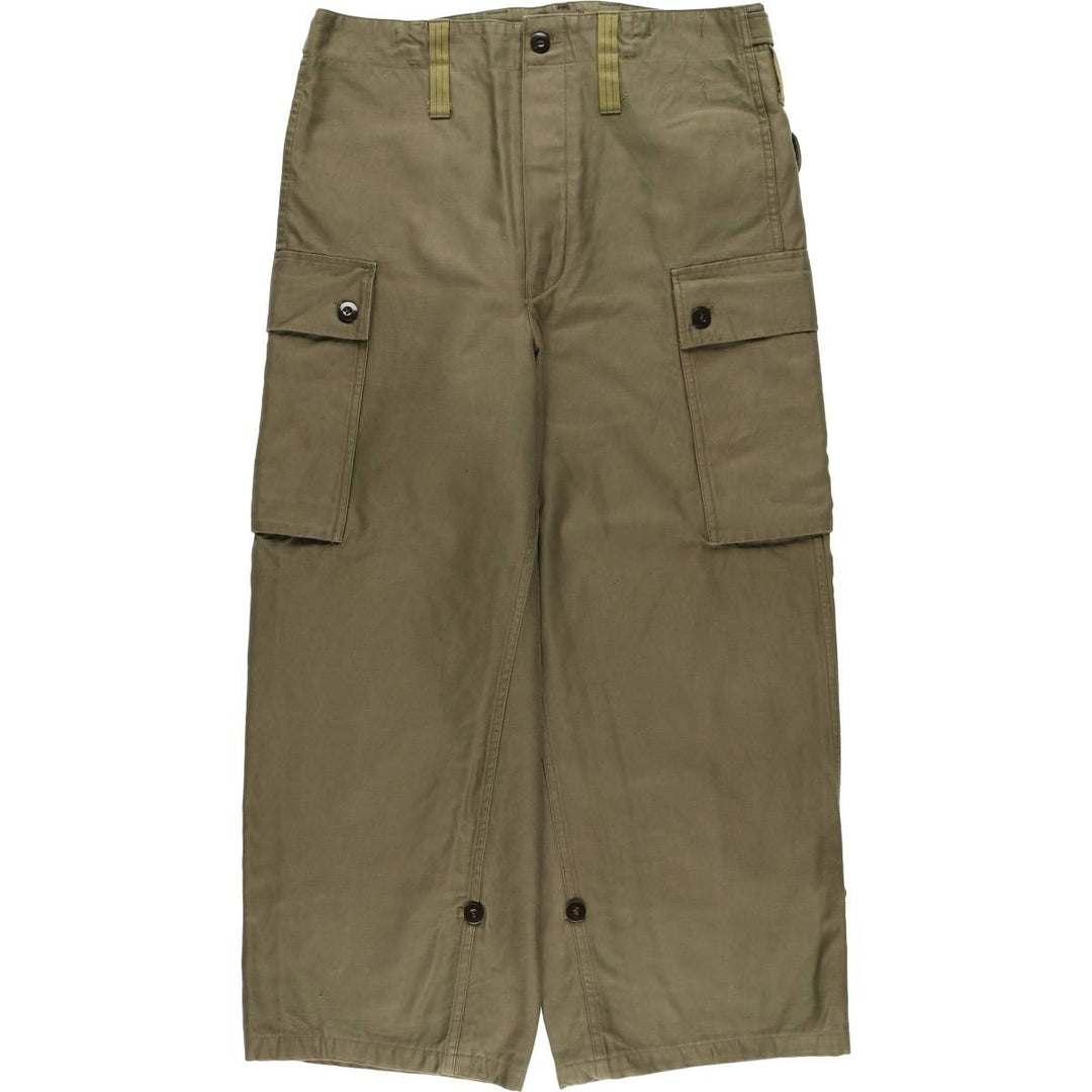 Dutch Army Double Face Military Cargo Pants Combat Pants 82x80 Men's W36 equivalent cotton Khaki type Vintage Second Hand