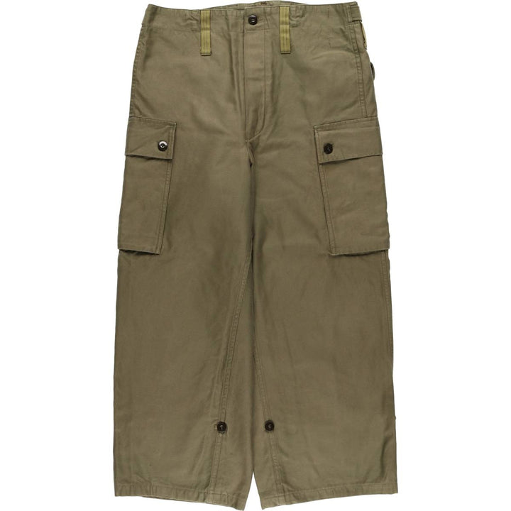Dutch Army Double Face Military Cargo Pants Combat Pants 82x80 Men's W36 equivalent cotton Khaki type Vintage Second Hand