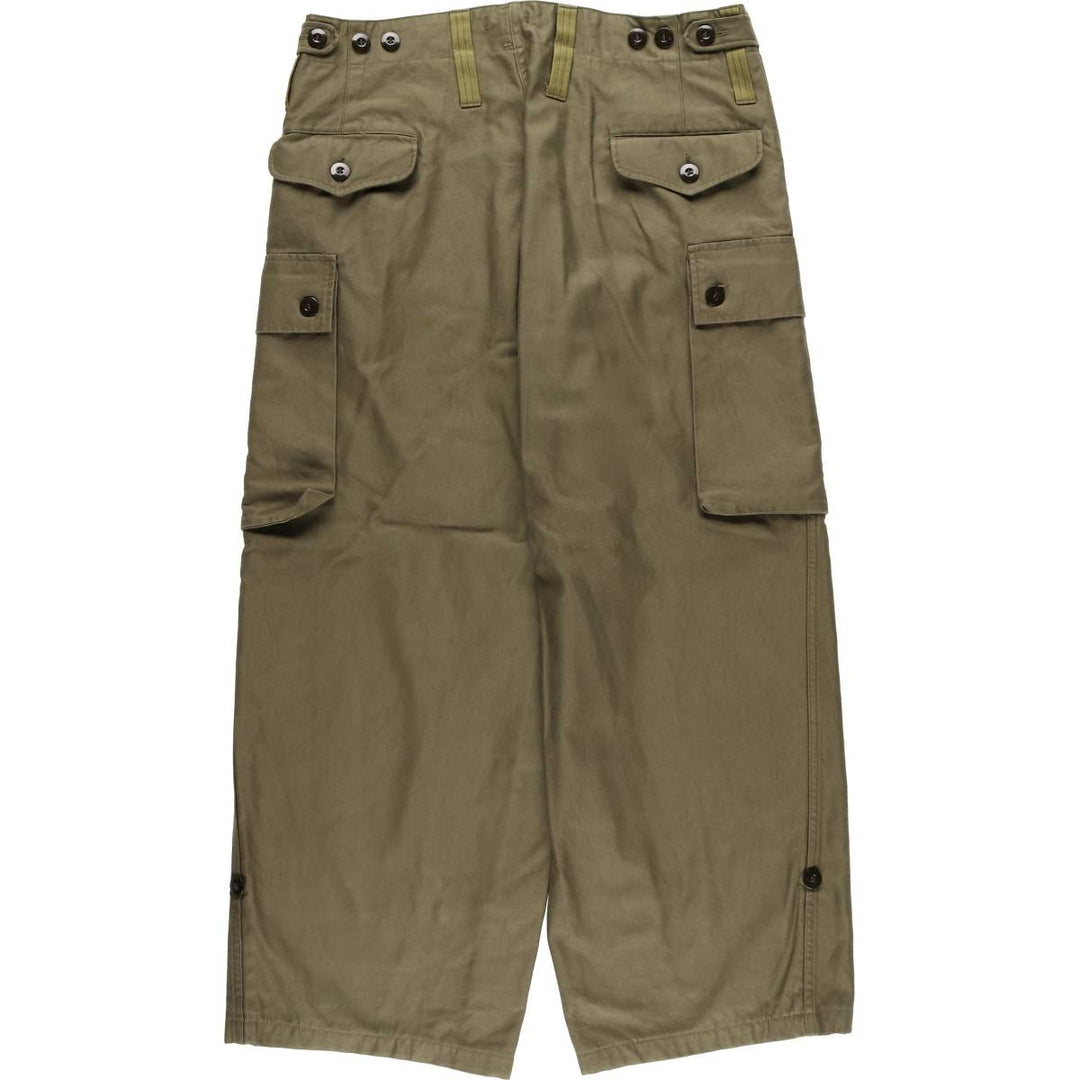 Dutch Army Double Face Military Cargo Pants Combat Pants 82x80 Men's W36 equivalent cotton Khaki type Vintage Second Hand