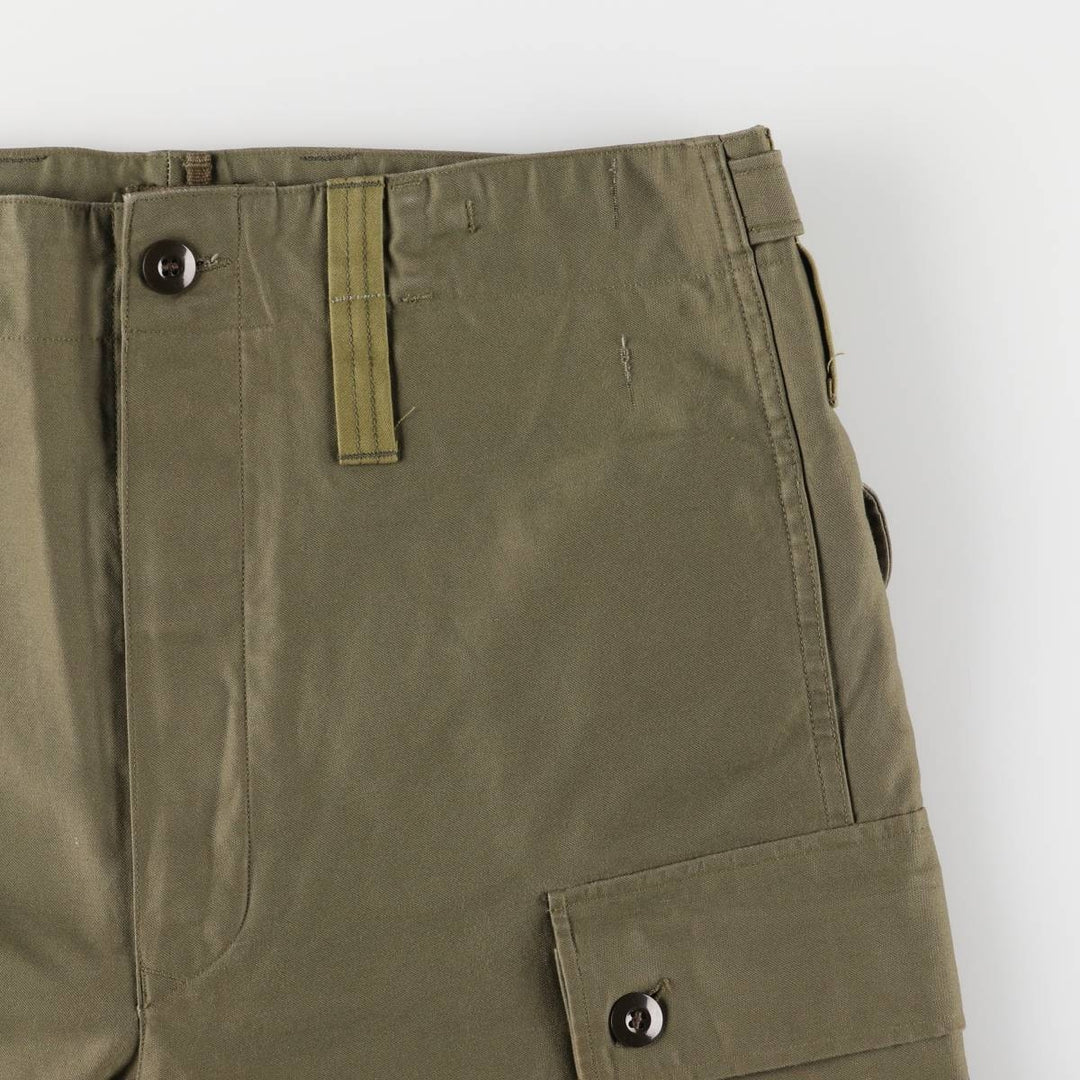 Dutch Army Double Face Military Cargo Pants Combat Pants 82x80 Men's W36 equivalent cotton Khaki type Vintage Second Hand