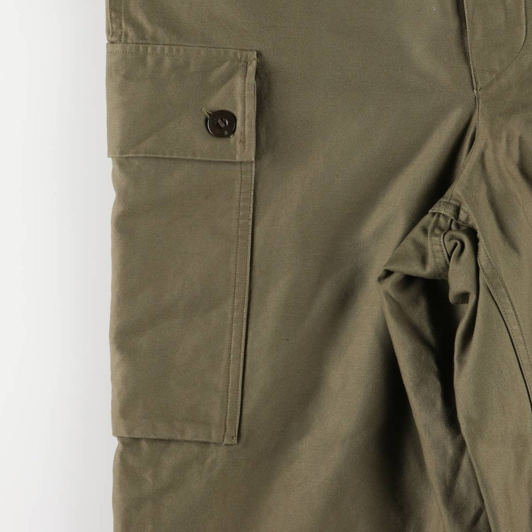 Dutch Army Double Face Military Cargo Pants Combat Pants 82x80 Men's W36 equivalent cotton Khaki type Vintage Second Hand