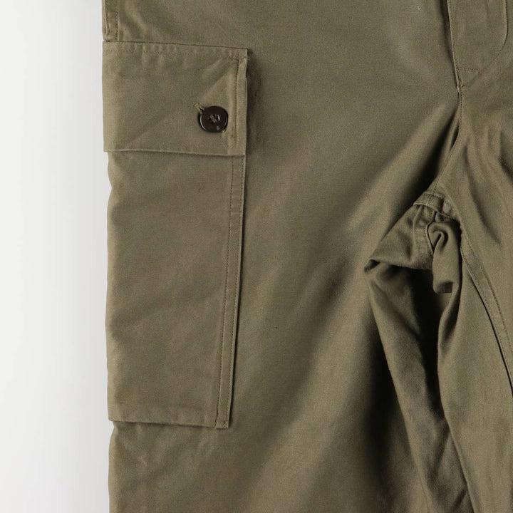Dutch Army Double Face Military Cargo Pants Combat Pants 82x80 Men's W36 equivalent cotton Khaki type Vintage Second Hand