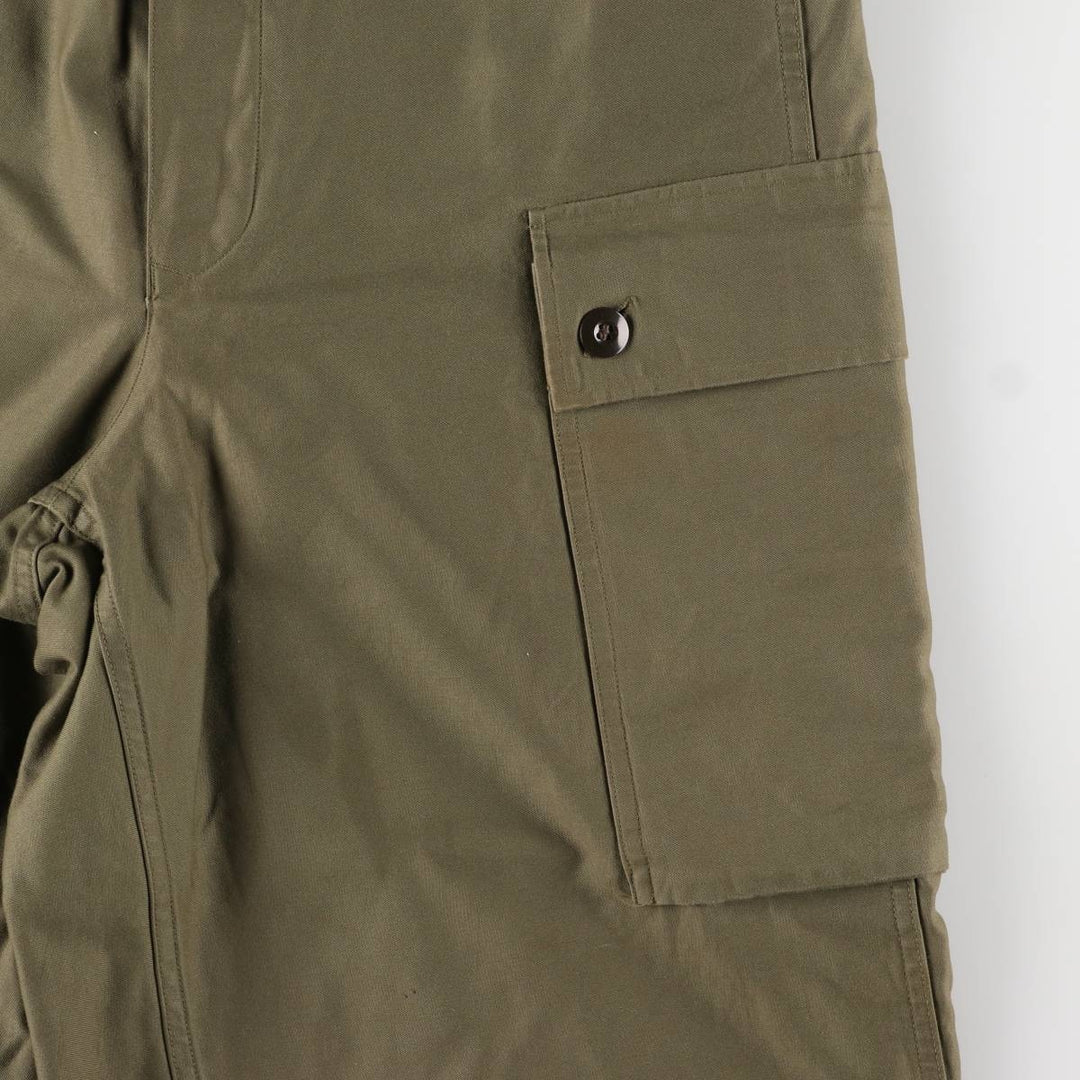 Dutch Army Double Face Military Cargo Pants Combat Pants 82x80 Men's W36 equivalent cotton Khaki type Vintage Second Hand