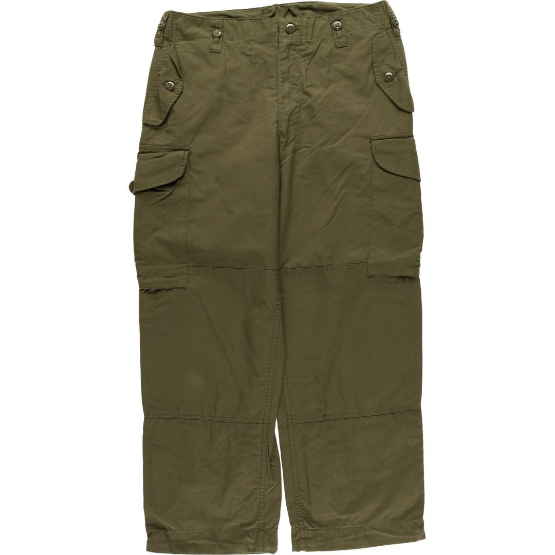90'S Canadian Army Military Cargo Pants Combat Pants Men's W36 Vintage unknown Khaki type Vintage Second Hand