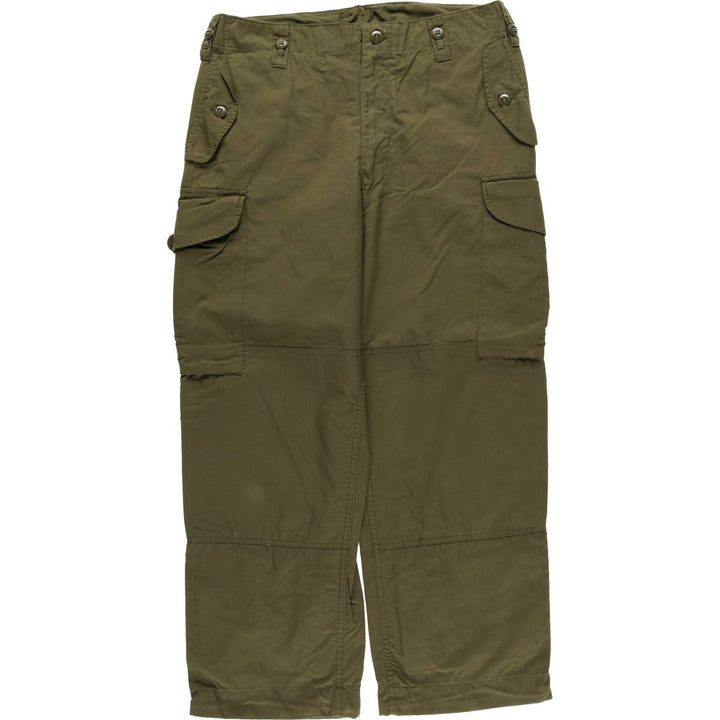 90'S Canadian Army Military Cargo Pants Combat Pants Men's W36 Vintage unknown Khaki type Vintage Second Hand