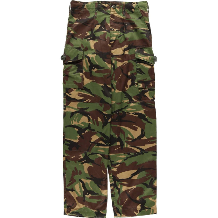 Camouflage DPM Camo Military Cargo Pants Combat Pants Size 32 Men's W31 equivalent unclear Khaki type Vintage Second Hand