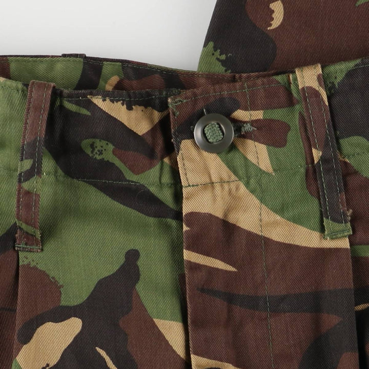Camouflage DPM Camo Military Cargo Pants Combat Pants Size 32 Men's W31 equivalent unclear Khaki type Vintage Second Hand