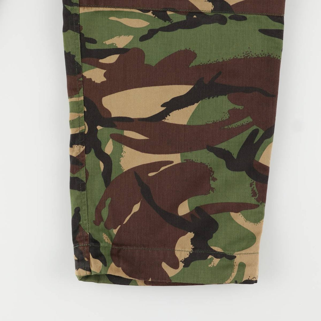 Camouflage DPM Camo Military Cargo Pants Combat Pants Size 32 Men's W31 equivalent unclear Khaki type Vintage Second Hand