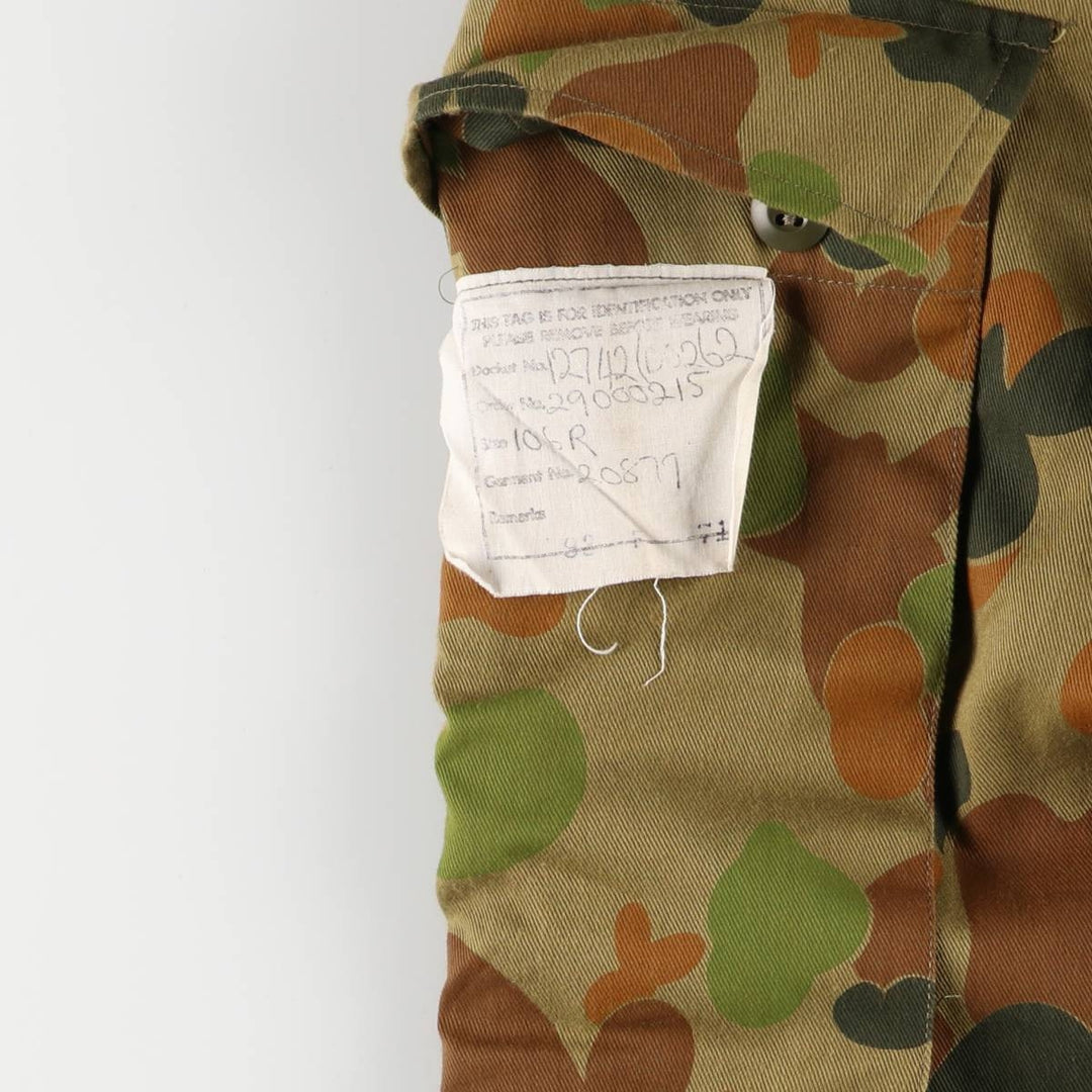 90'S Australian Army Camouflage Pattern DPCU Camo Military Cargo Pants Combat Pants Men's W41 Vintage unknown Khaki type Vintage Second Hand