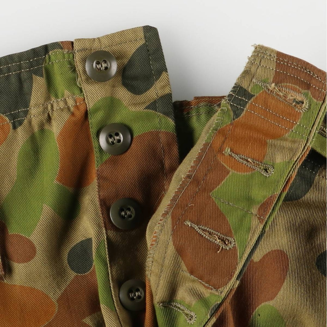 90'S Australian Army Camouflage Pattern DPCU Camo Military Cargo Pants Combat Pants Men's W41 Vintage unknown Khaki type Vintage Second Hand