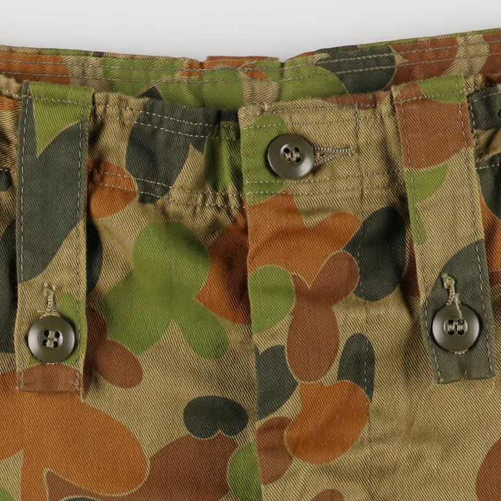 90'S Australian Army Camouflage Pattern DPCU Camo Military Cargo Pants Combat Pants Men's W41 Vintage unknown Khaki type Vintage Second Hand