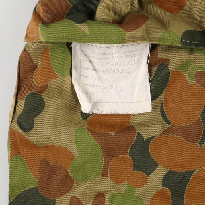 80'S Australian Army Camouflage Pattern DPCU Camo Military Cargo Pants Combat Pants 99L Men's W38 Vintage unknown Khaki type Vintage Second Hand