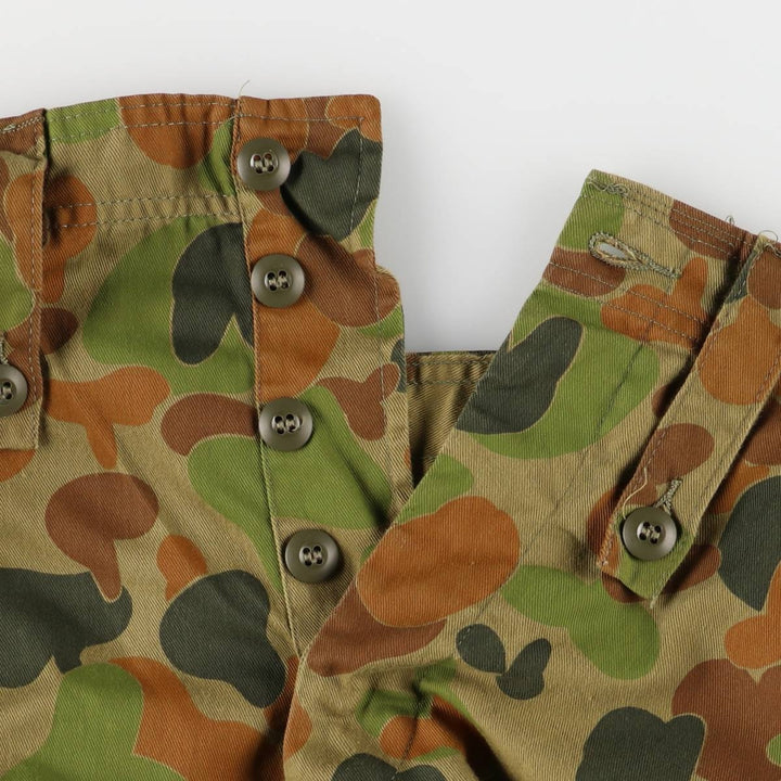 80'S Australian Army Camouflage Pattern DPCU Camo Military Cargo Pants Combat Pants 99L Men's W38 Vintage unknown Khaki type Vintage Second Hand