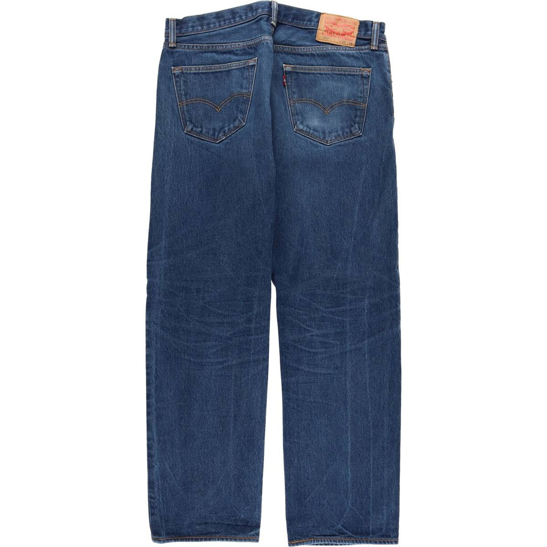 Levi's 501 straight denim pants for men, size W36 cotton blue type Vintage Second Hand