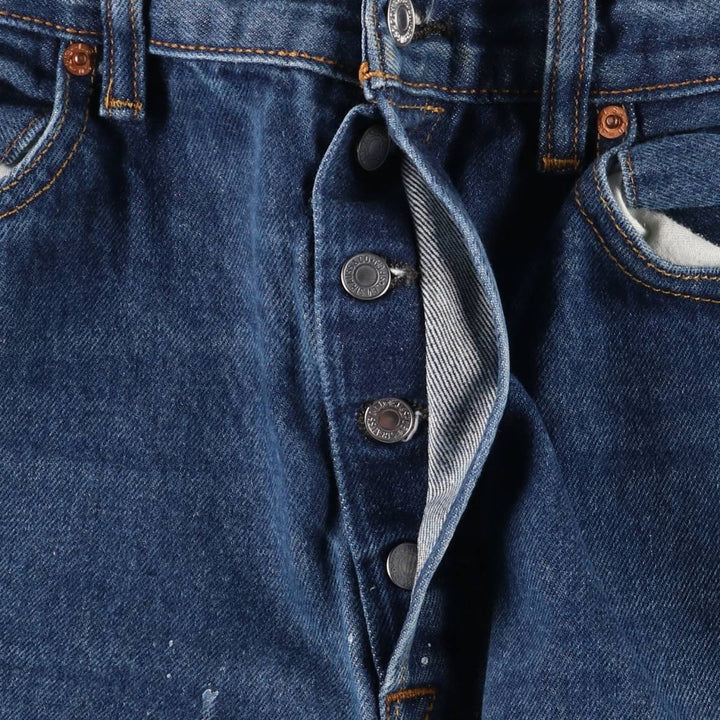 Levi's 501 straight denim pants for men, size W36 cotton blue type Vintage Second Hand