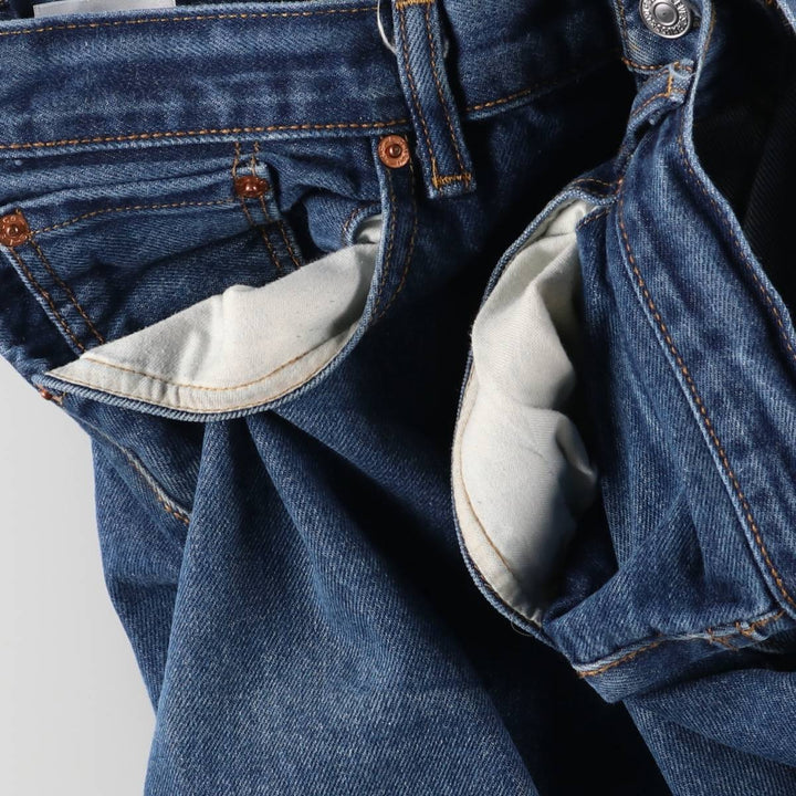 Levi's 501 straight denim pants for men, size W36 cotton blue type Vintage Second Hand