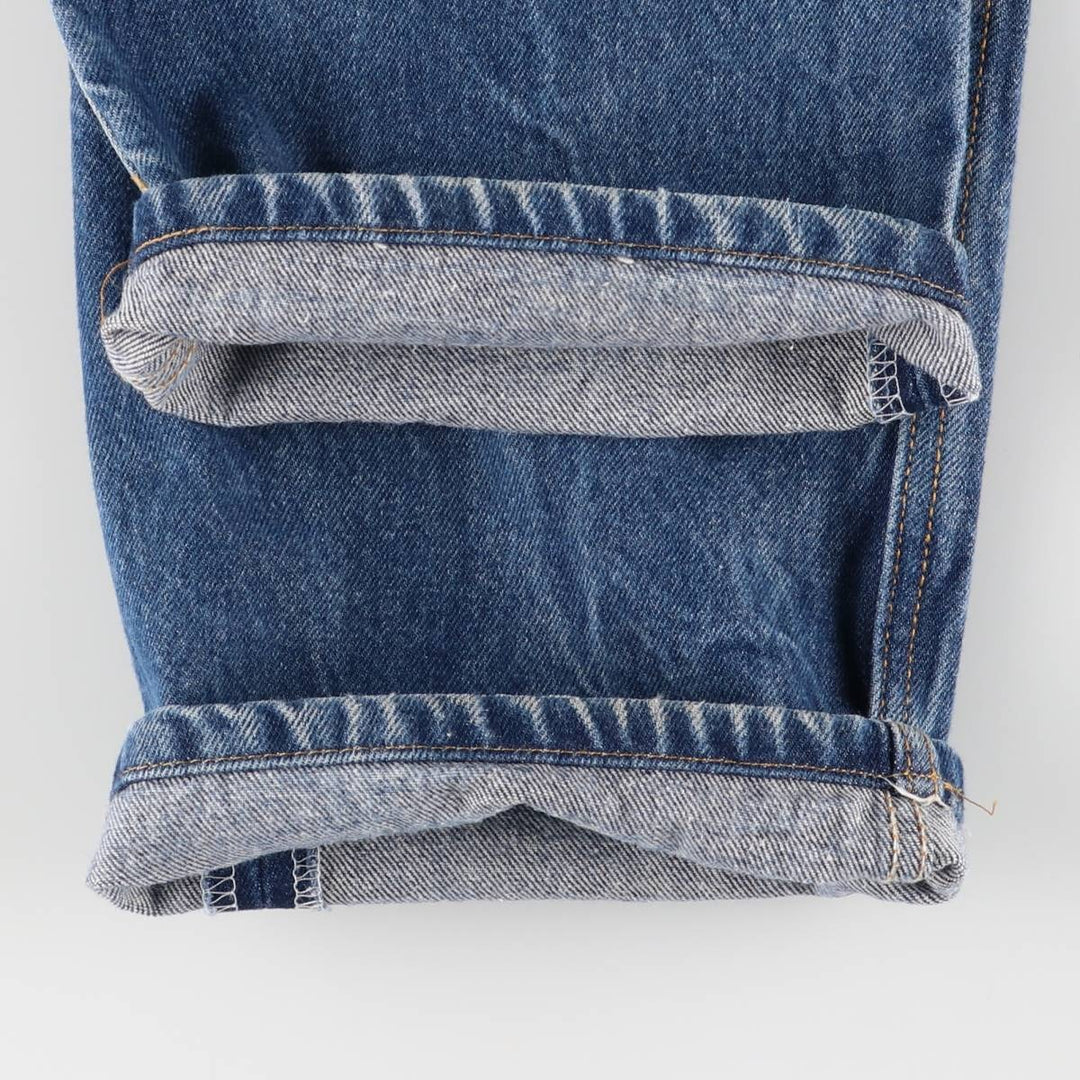 Levi's 501 straight denim pants for men, size W33 cotton blue type Vintage Second Hand