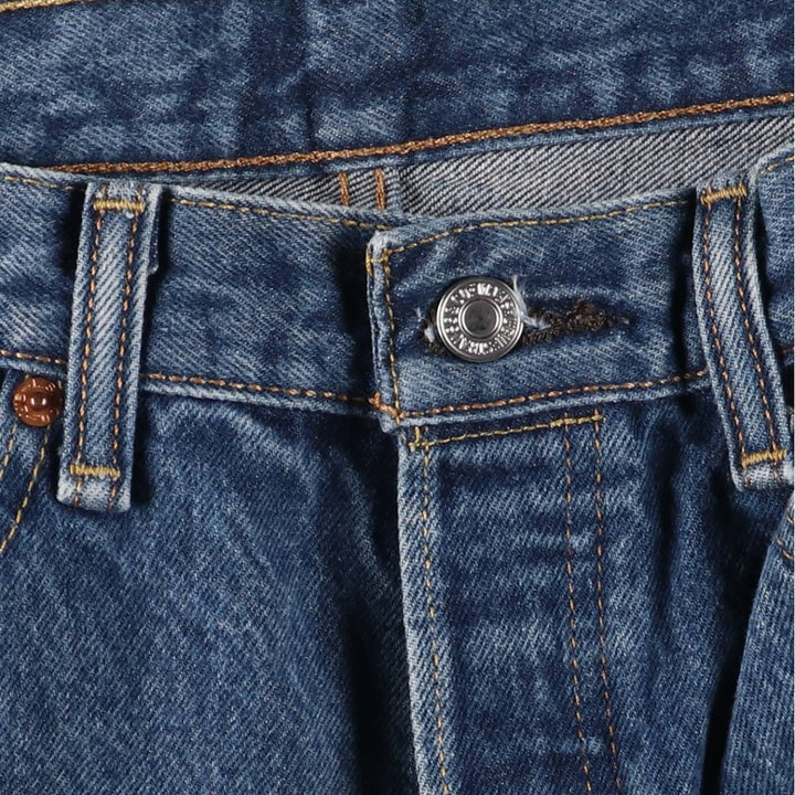 Levi's 501 straight denim pants for men, size W33 cotton blue type Vintage Second Hand