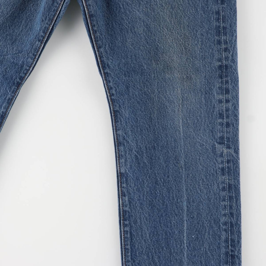 Levi's 501 straight denim pants for men, size W33 cotton blue type Vintage Second Hand