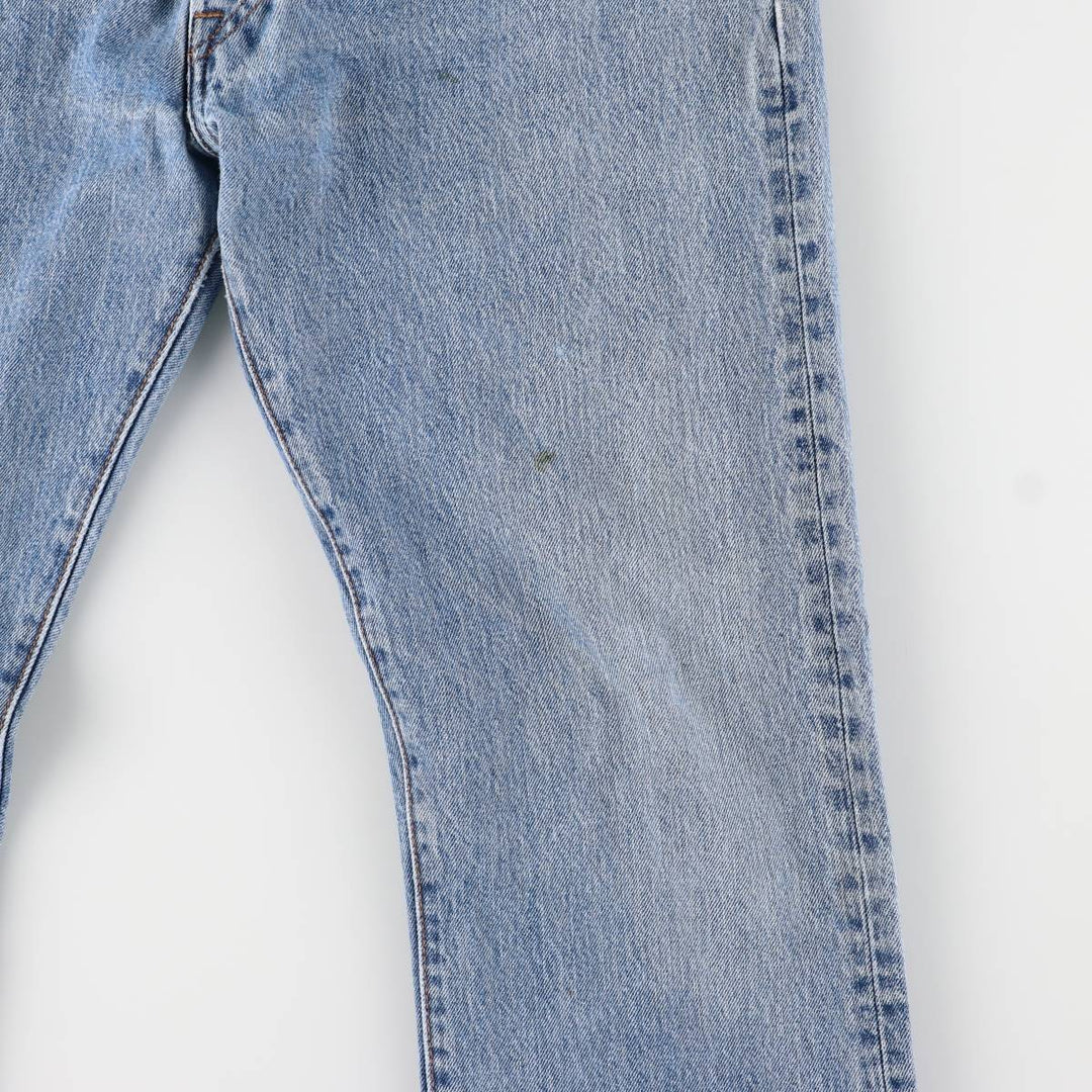 Levi's 501 straight denim pants for men, size W34 unclear blue type Vintage Second Hand