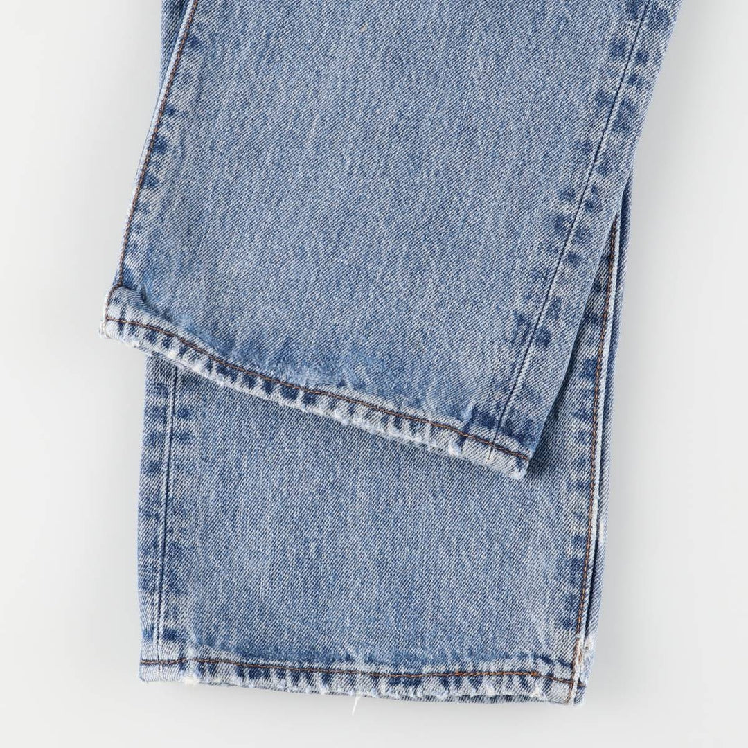 Levi's 501 straight denim pants for men, size W34 unclear blue type Vintage Second Hand