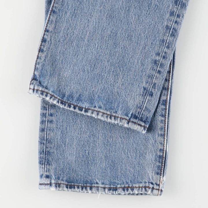 Levi's 501 straight denim pants for men, size W34 unclear blue type Vintage Second Hand
