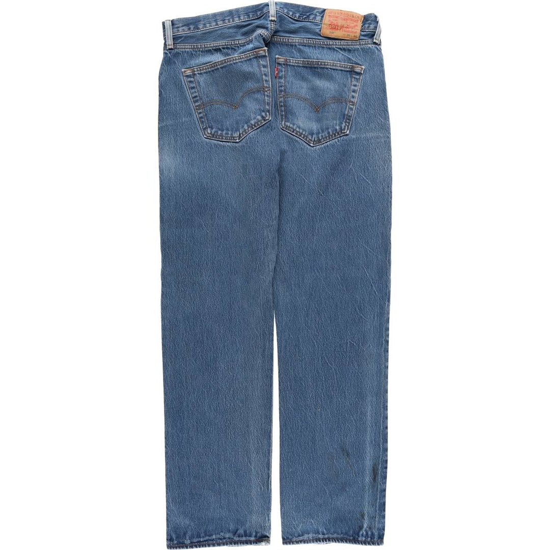 Levi's 501 straight denim pants for men, size W35 unclear blue type Vintage Second Hand
