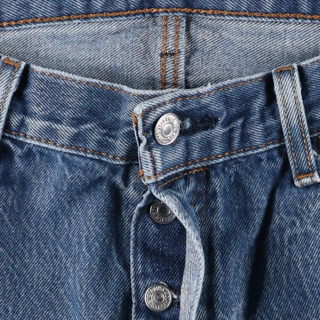 Levi's 501 straight denim pants for men, size W35 unclear blue type Vintage Second Hand