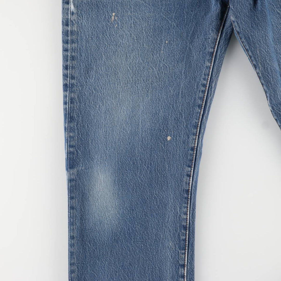 Levi's 501 straight denim pants for men, size W35 unclear blue type Vintage Second Hand
