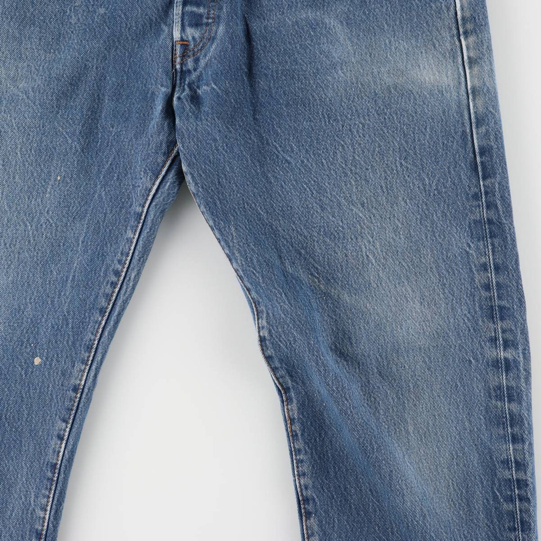 Levi's 501 straight denim pants for men, size W35 unclear blue type Vintage Second Hand
