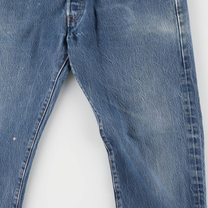 Levi's 501 straight denim pants for men, size W35 unclear blue type Vintage Second Hand